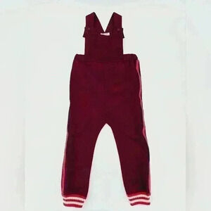 gucci kids overalls size 36M Burgundy  (32 Inch Lengh -11 Inch Waist Stretch) 3T